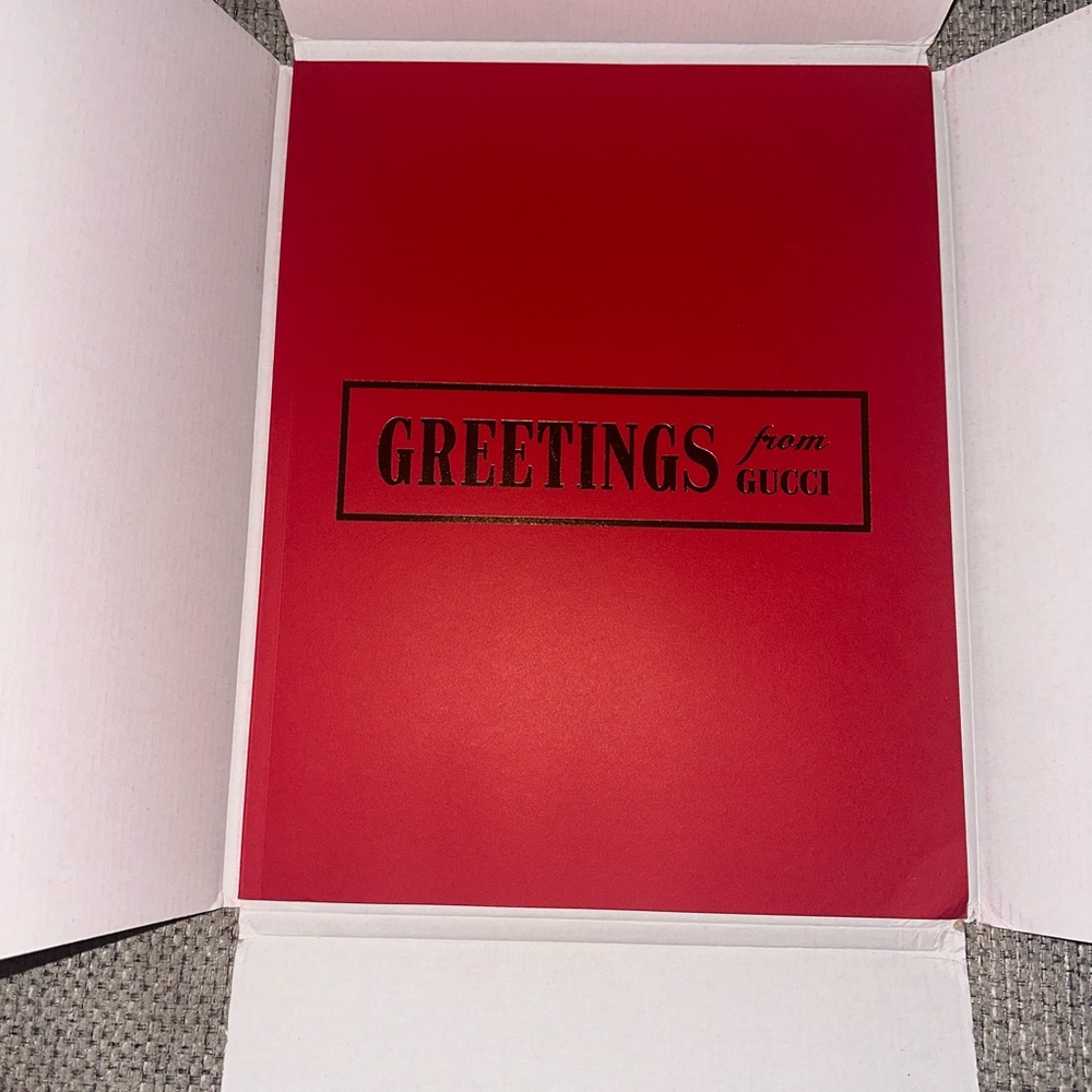 2022 Gucci Christmas wrapping paper
